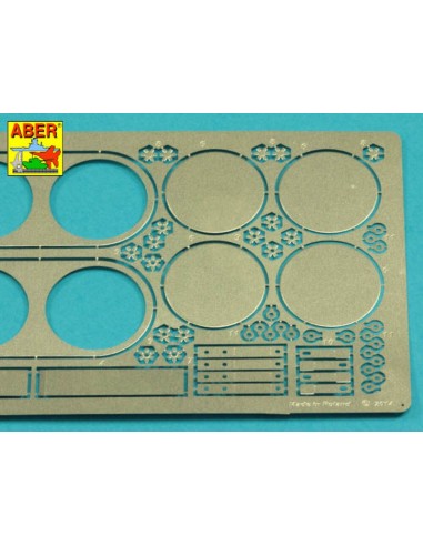 Tiger I, E Tunisia 501 abt.- Air filter covers 
