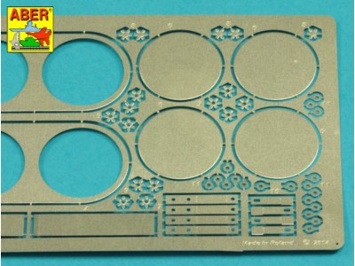 Tiger I, E Tunisia 501 abt.- Air filter covers 