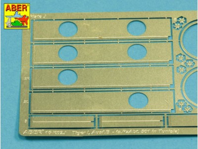 Tiger I, E Tunisia 501 abt.- Air filter covers 