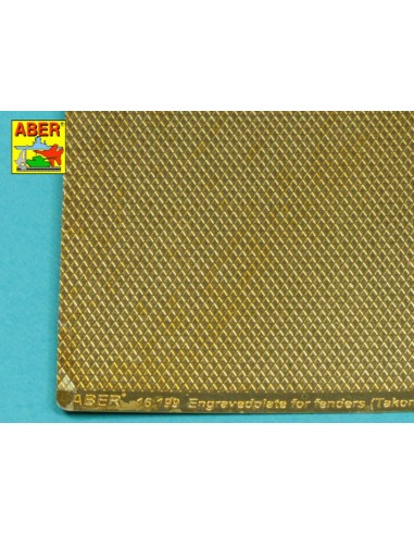 WWII German pattern treadplate for Pz.IA/B & Pz.IIA-F 