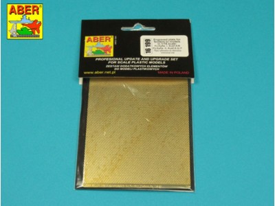 WWII German pattern treadplate for Pz.IA/B & Pz.IIA-F 