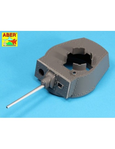 German 3,7 cm KwK A 7 L/42 tank gun barrel for Pz.Kpfw.(38) 