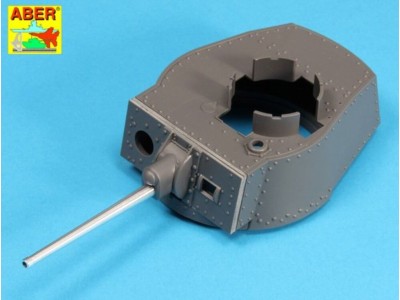 German 3,7 cm KwK A 7 L/42 tank gun barrel for Pz.Kpfw.(38) 