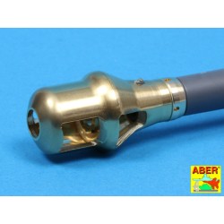 Early muzzle brake used on German 8,8zm barrel Tiger I-early and Tiger II 