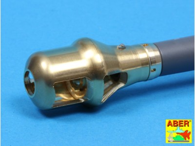 Early muzzle brake used on German 8,8zm barrel Tiger I-early and Tiger II 