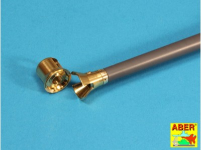 Early muzzle brake used on German 8,8zm barrel Tiger I-early and Tiger II 
