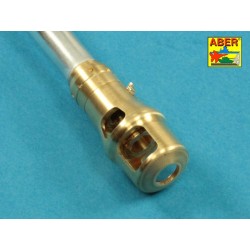 Muzzle brake for German 7,5cm barrel used on Sd.Kfz. 171 Panther, Ausf. G 