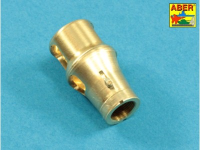 Muzzle brake for German 7,5cm barrel used on Sd.Kfz. 171 Panther, Ausf. G 