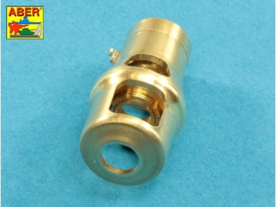 Muzzle brake for German 7,5cm barrel used on Sd.Kfz. 171 Panther, Ausf. G 