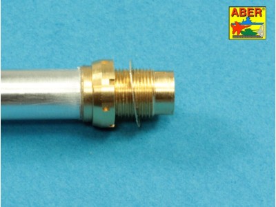 Muzzle brake for German 7,5cm barrel used on Sd.Kfz. 171 Panther, Ausf. G 
