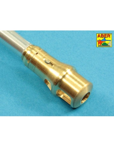 Muzzle brake for German 7,5cm barrel used on Sd.Kfz. 171 Panther, Ausf. G 