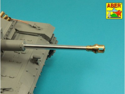 Early muzzle brake for 7,5cm barrel Pz. IV, Ausf. G 