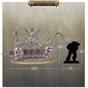 SEEKER CHARIOT OF SLAANESH - Char Écorcheur - Tourmenteuse / Portelame