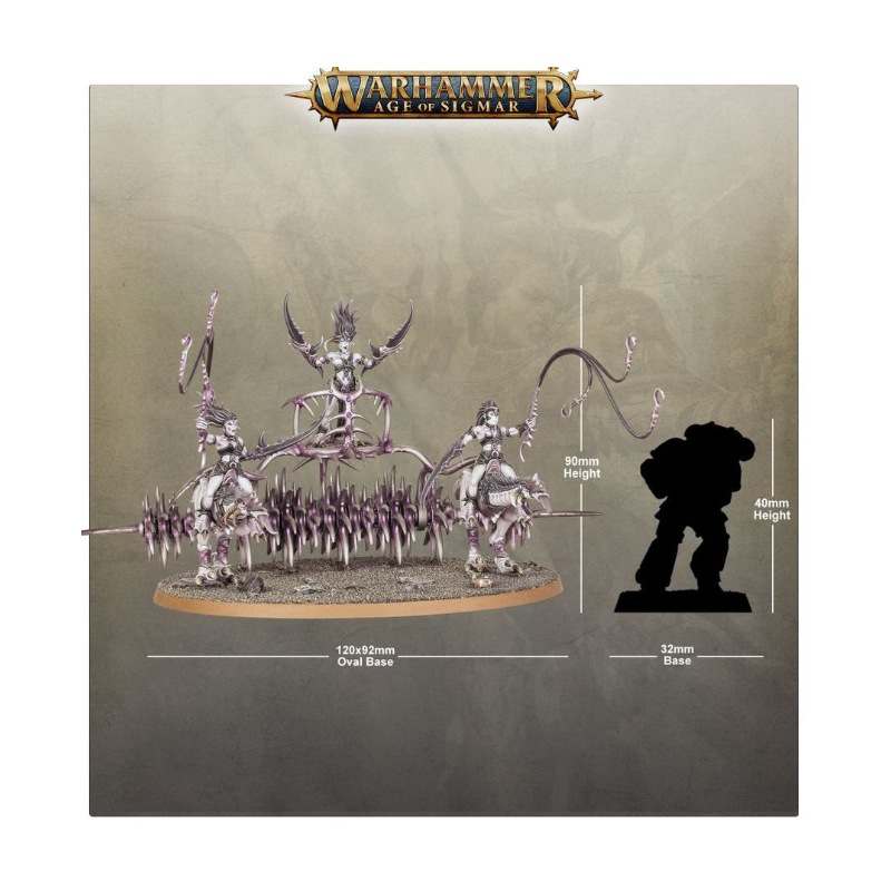 SEEKER CHARIOT OF SLAANESH - Char Écorcheur -...