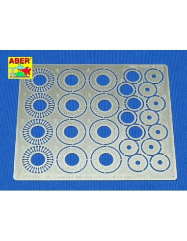 Standard drilled discs 13mm 