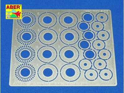 Standard drilled discs 13mm 