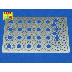 Standard slotted discs 13mm 