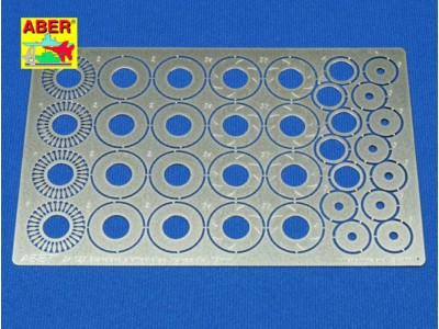 Standard slotted discs 13mm 