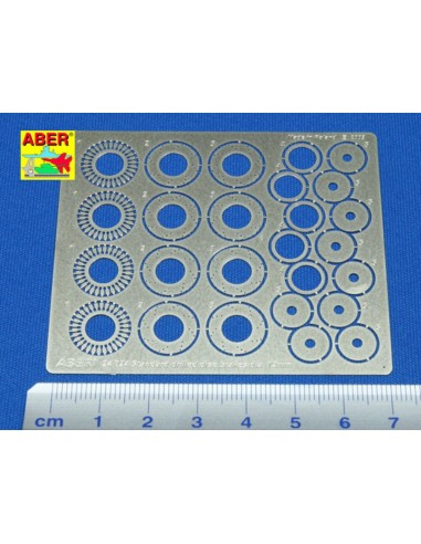 Standard drilled discs 12mm 