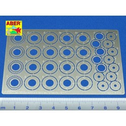 Standard slotted discs 12mm 