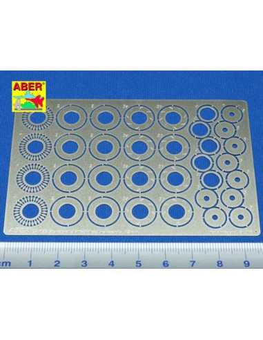 Standard slotted discs 12mm 