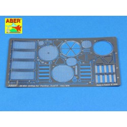Grilles for Sd.Kfz.171 Panther Ausf.G late model  2