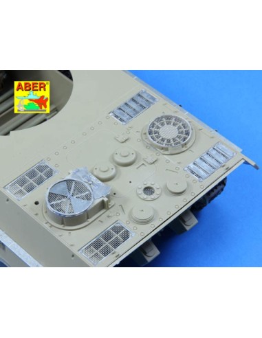 Grilles for Sd.Kfz.171 Panther Ausf.G late model 