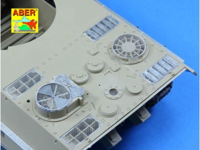 Grilles for Sd.Kfz.171 Panther Ausf.G late model 