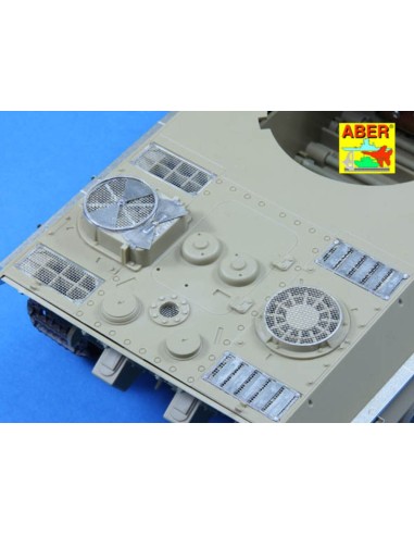 Grilles for Sd.Kfz.171 Panther Ausf.G late model 