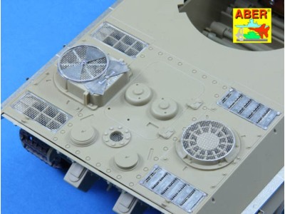 Grilles for Sd.Kfz.171 Panther Ausf.G late model 