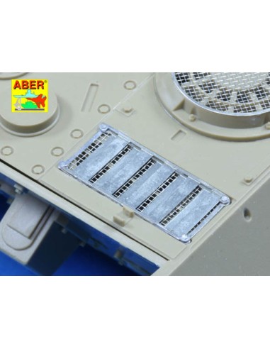 Grilles for Sd.Kfz.171 Panther Ausf.G late model 