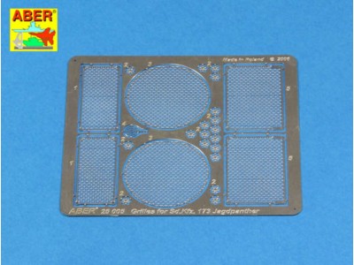 Grilles for Jagdpanther 