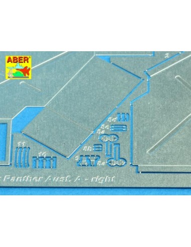 Rear boxes for (Sd.Kfz. 171) Panther Ausf.A 