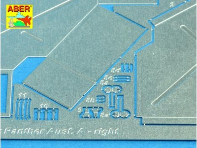 Rear boxes for (Sd.Kfz. 171) Panther Ausf.A 