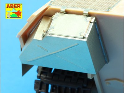 Rear boxes for (Sd.Kfz. 171) Panther Ausf.A 