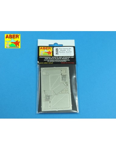 Rear boxes for (Sd.Kfz. 171) Panther Ausf.A 