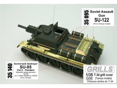Russian Tank Destroyer SU-122 