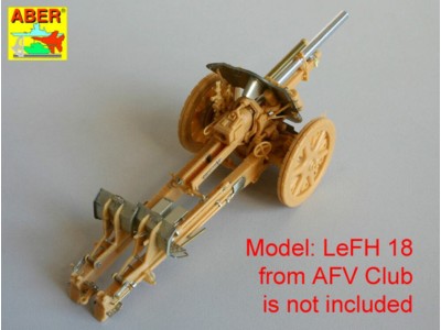 German 105 mm howitzer LeFH 18 
