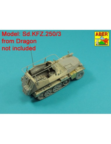 Sd.Kfz.250/3 Greif- vol. 3 - Upper armour 