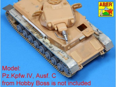 Pz.Kpfw. IV, Ausf.C vol.2 - fenders 