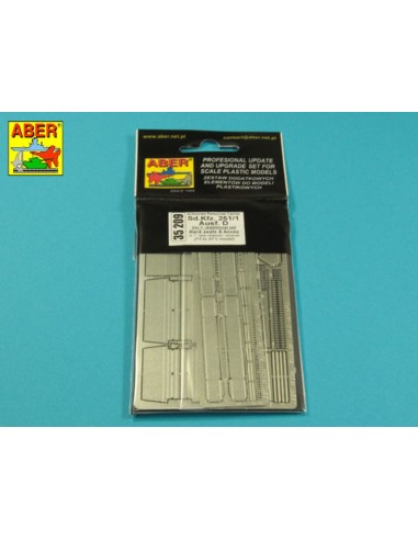 Sd.Kfz.251/1Ausf.D-Vol.7-add.set-back seats& boxes 