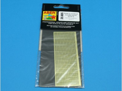 Parts to construct movable tracks for BT-5 