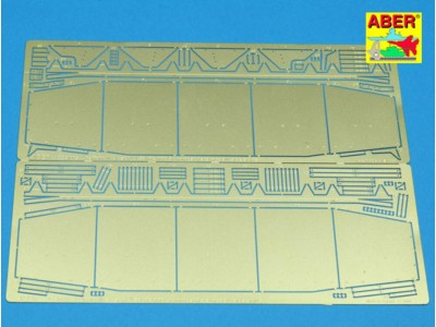 Side skirts for PzKpfw IV (H,J) Brummbar 