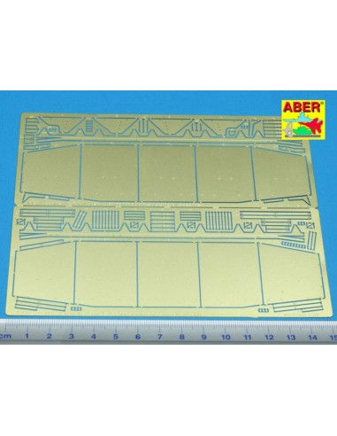 Side skirts for PzKpfw IV (H,J) Brummbar 