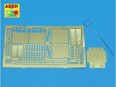 Front and back fenders for Tiger I 