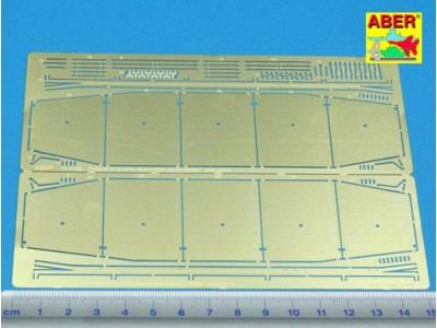 Side skirts for PzKpfw IV (G), Brummbar (Early) 