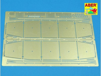 Side skirts for PzKpfw IV (G), Brummbar (Early) 