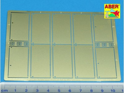 Side skirts for Panther Ausf.G, Jagdpanther 