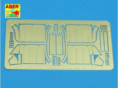 Front fenders for Panther Ausf.A/D 