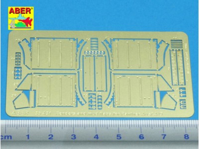 Front fenders for Panther Ausf.A/D 